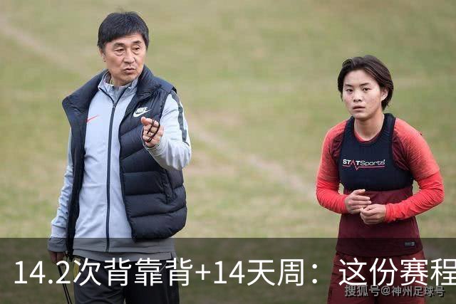 14.2次背靠背+14天周：这份赛程表藏着夺冠密码